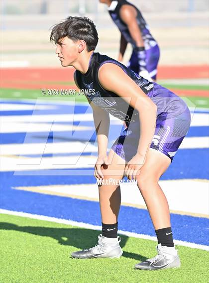 Thumbnail 3 in Greenway vs. Cesar Chavez (O'Connor 7 on 7 -  Saturday Night Lights) photogallery.