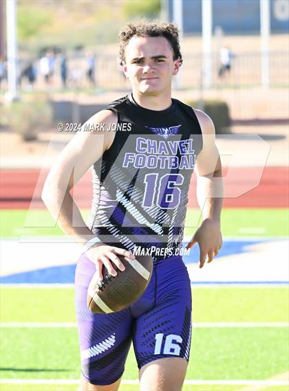 Thumbnail 2 in Greenway vs. Cesar Chavez (O'Connor 7 on 7 -  Saturday Night Lights) photogallery.