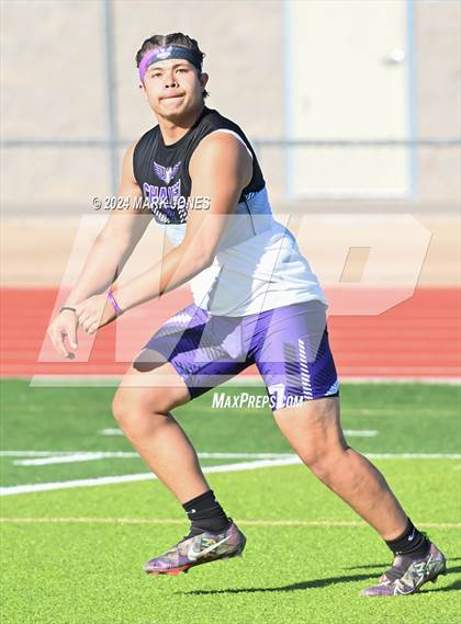Thumbnail 1 in Greenway vs. Cesar Chavez (O'Connor 7 on 7 -  Saturday Night Lights) photogallery.