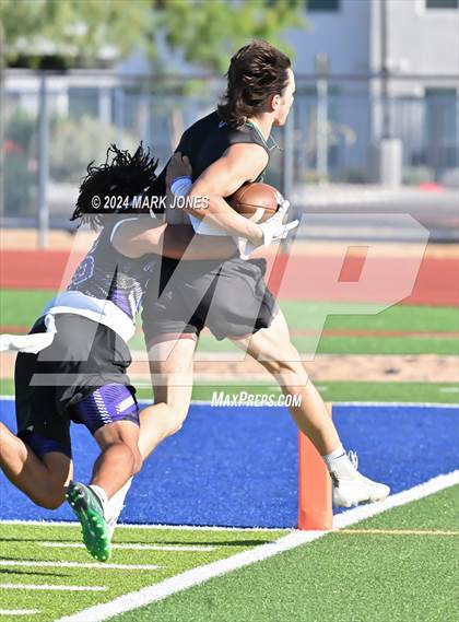 Thumbnail 3 in Greenway vs. Cesar Chavez (O'Connor 7 on 7 -  Saturday Night Lights) photogallery.