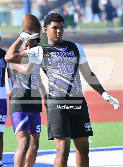 Thumbnail 1 in Greenway vs. Cesar Chavez (O'Connor 7 on 7 -  Saturday Night Lights) photogallery.