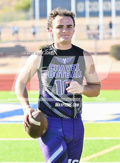 Thumbnail 1 in Greenway vs. Cesar Chavez (O'Connor 7 on 7 -  Saturday Night Lights) photogallery.