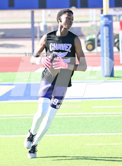 Thumbnail 1 in Greenway vs. Cesar Chavez (O'Connor 7 on 7 -  Saturday Night Lights) photogallery.