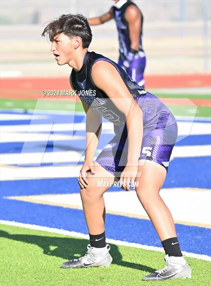 Thumbnail 2 in Greenway vs. Cesar Chavez (O'Connor 7 on 7 -  Saturday Night Lights) photogallery.