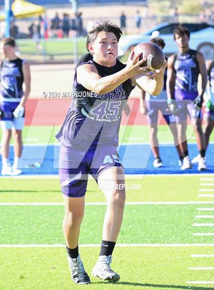 Thumbnail 1 in Greenway vs. Cesar Chavez (O'Connor 7 on 7 -  Saturday Night Lights) photogallery.