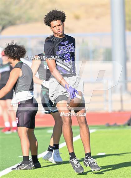 Thumbnail 3 in Greenway vs. Cesar Chavez (O'Connor 7 on 7 -  Saturday Night Lights) photogallery.