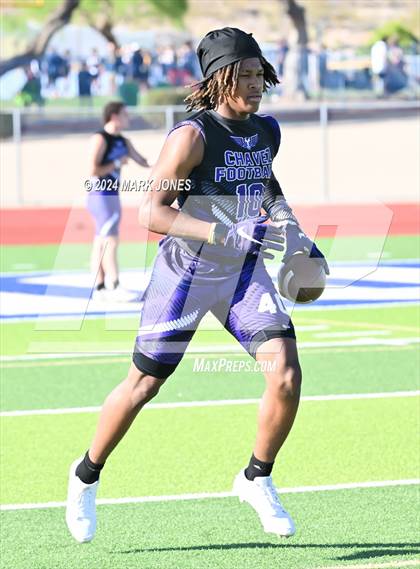 Thumbnail 1 in Greenway vs. Cesar Chavez (O'Connor 7 on 7 -  Saturday Night Lights) photogallery.