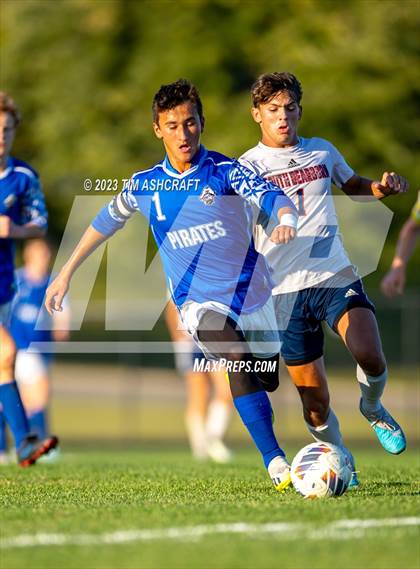 Thumbnail 1 in South Dearborn vs Greensburg (IHSAA 2A Sectional Round 1) photogallery.
