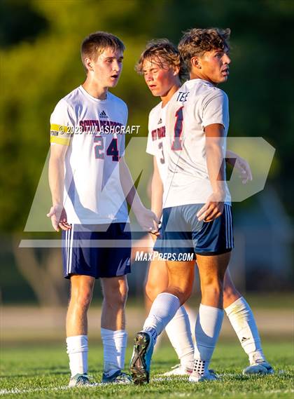 Thumbnail 1 in South Dearborn vs Greensburg (IHSAA 2A Sectional Round 1) photogallery.