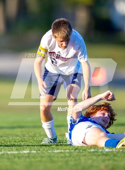 Thumbnail 3 in South Dearborn vs Greensburg (IHSAA 2A Sectional Round 1) photogallery.