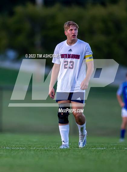 Thumbnail 2 in South Dearborn vs Greensburg (IHSAA 2A Sectional Round 1) photogallery.