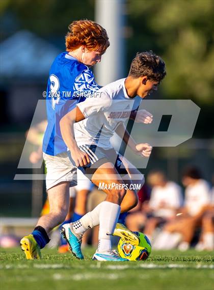 Thumbnail 1 in South Dearborn vs Greensburg (IHSAA 2A Sectional Round 1) photogallery.