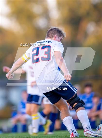 Thumbnail 1 in South Dearborn vs Greensburg (IHSAA 2A Sectional Round 1) photogallery.