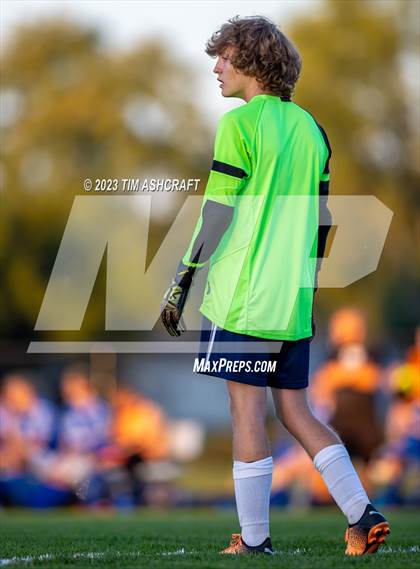 Thumbnail 2 in South Dearborn vs Greensburg (IHSAA 2A Sectional Round 1) photogallery.
