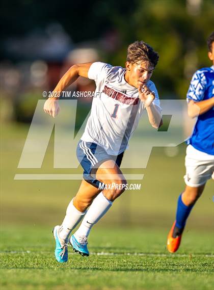 Thumbnail 2 in South Dearborn vs Greensburg (IHSAA 2A Sectional Round 1) photogallery.