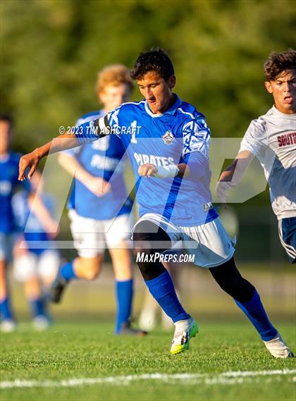Thumbnail 2 in South Dearborn vs Greensburg (IHSAA 2A Sectional Round 1) photogallery.