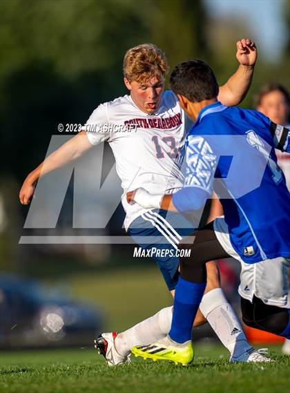 Thumbnail 3 in South Dearborn vs Greensburg (IHSAA 2A Sectional Round 1) photogallery.