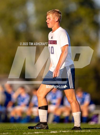 Thumbnail 2 in South Dearborn vs Greensburg (IHSAA 2A Sectional Round 1) photogallery.