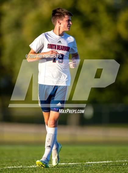Thumbnail 3 in South Dearborn vs Greensburg (IHSAA 2A Sectional Round 1) photogallery.