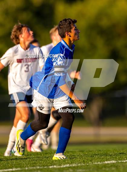 Thumbnail 1 in South Dearborn vs Greensburg (IHSAA 2A Sectional Round 1) photogallery.