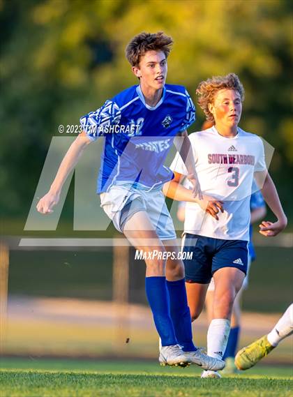 Thumbnail 3 in South Dearborn vs Greensburg (IHSAA 2A Sectional Round 1) photogallery.