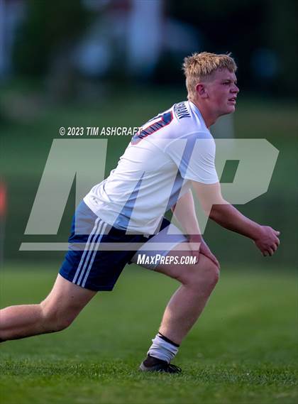 Thumbnail 3 in South Dearborn vs Greensburg (IHSAA 2A Sectional Round 1) photogallery.