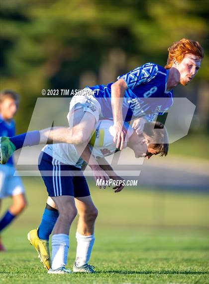 Thumbnail 2 in South Dearborn vs Greensburg (IHSAA 2A Sectional Round 1) photogallery.