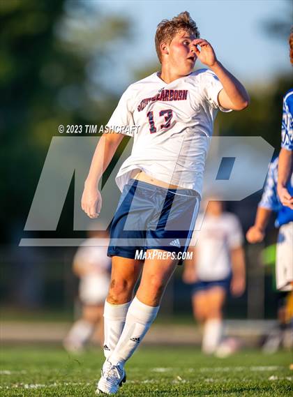 Thumbnail 3 in South Dearborn vs Greensburg (IHSAA 2A Sectional Round 1) photogallery.