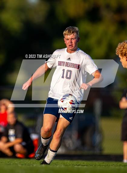 Thumbnail 3 in South Dearborn vs Greensburg (IHSAA 2A Sectional Round 1) photogallery.