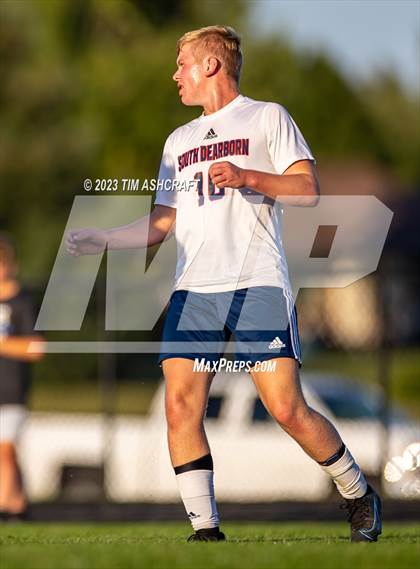 Thumbnail 2 in South Dearborn vs Greensburg (IHSAA 2A Sectional Round 1) photogallery.