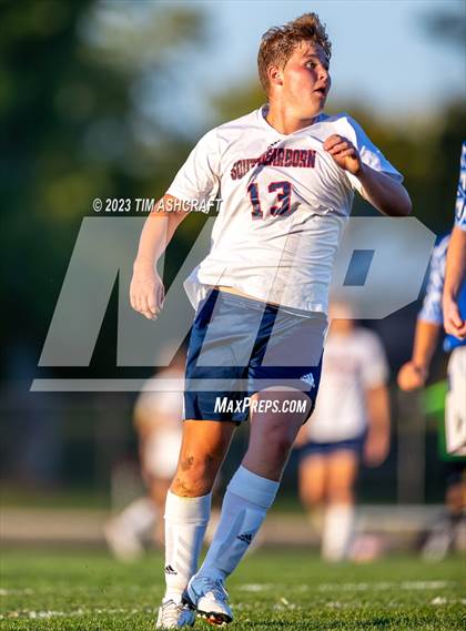 Thumbnail 1 in South Dearborn vs Greensburg (IHSAA 2A Sectional Round 1) photogallery.