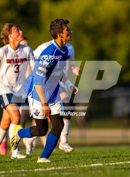 Thumbnail 2 in South Dearborn vs Greensburg (IHSAA 2A Sectional Round 1) photogallery.