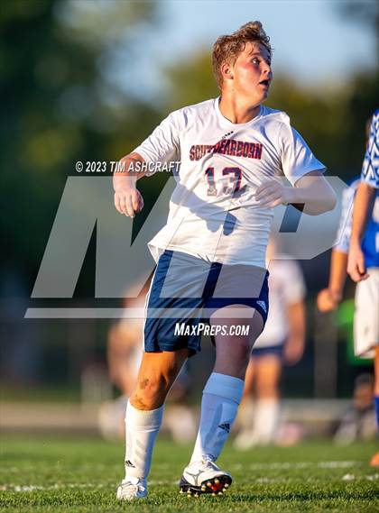 Thumbnail 2 in South Dearborn vs Greensburg (IHSAA 2A Sectional Round 1) photogallery.