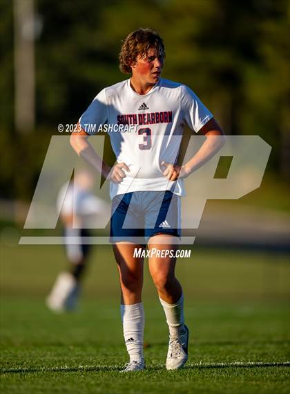 Thumbnail 2 in South Dearborn vs Greensburg (IHSAA 2A Sectional Round 1) photogallery.
