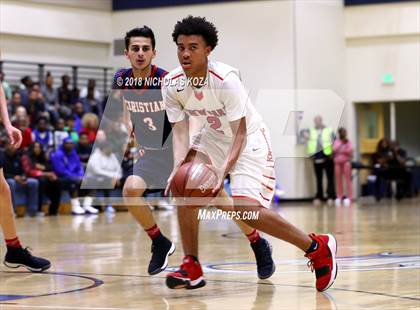 Thumbnail 1 in Christian vs. View Park (CIF SoCal D4 Finals) photogallery.