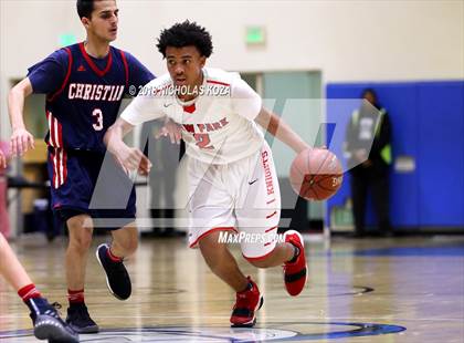 Thumbnail 3 in Christian vs. View Park (CIF SoCal D4 Finals) photogallery.