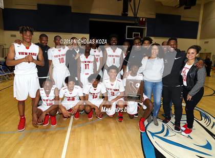 Thumbnail 2 in Christian vs. View Park (CIF SoCal D4 Finals) photogallery.