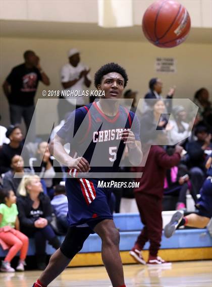 Thumbnail 3 in Christian vs. View Park (CIF SoCal D4 Finals) photogallery.