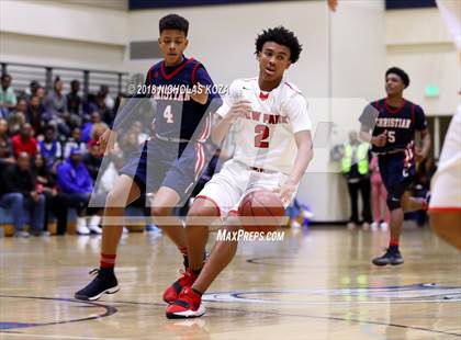 Thumbnail 2 in Christian vs. View Park (CIF SoCal D4 Finals) photogallery.