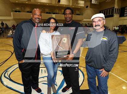 Thumbnail 1 in Christian vs. View Park (CIF SoCal D4 Finals) photogallery.