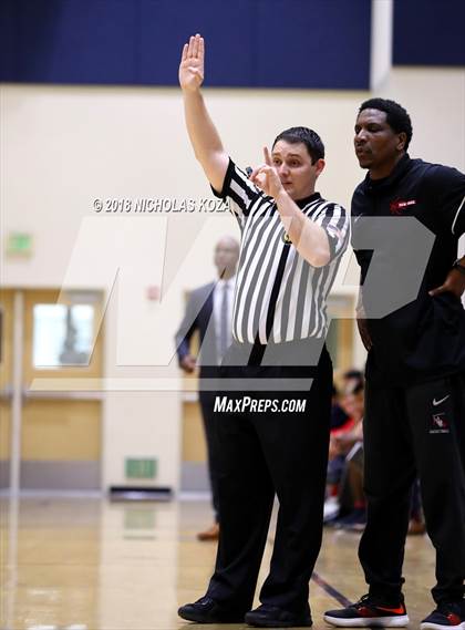 Thumbnail 2 in Christian vs. View Park (CIF SoCal D4 Finals) photogallery.