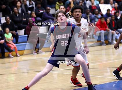 Thumbnail 3 in Christian vs. View Park (CIF SoCal D4 Finals) photogallery.