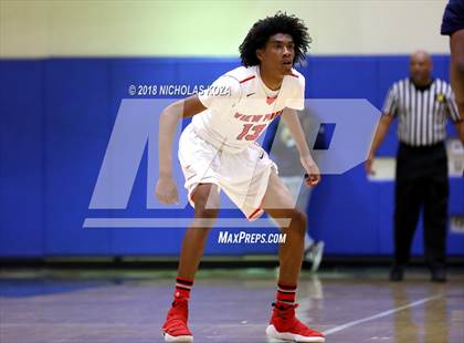 Thumbnail 3 in Christian vs. View Park (CIF SoCal D4 Finals) photogallery.
