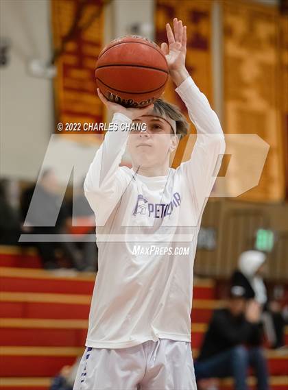 Thumbnail 3 in Saint Francis vs Petaluma (Rose City Basketball Tournament) photogallery.