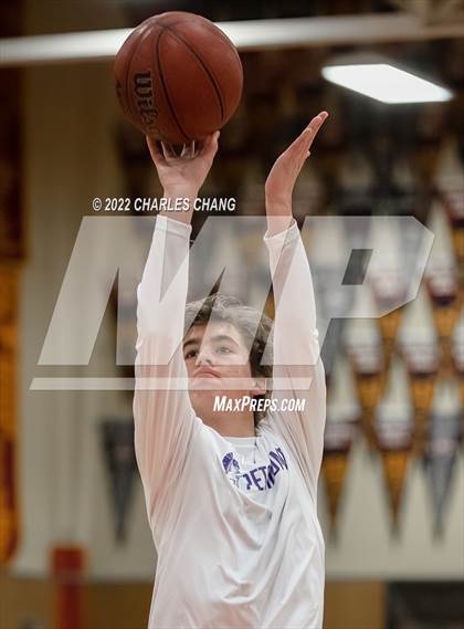 Thumbnail 1 in Saint Francis vs Petaluma (Rose City Basketball Tournament) photogallery.