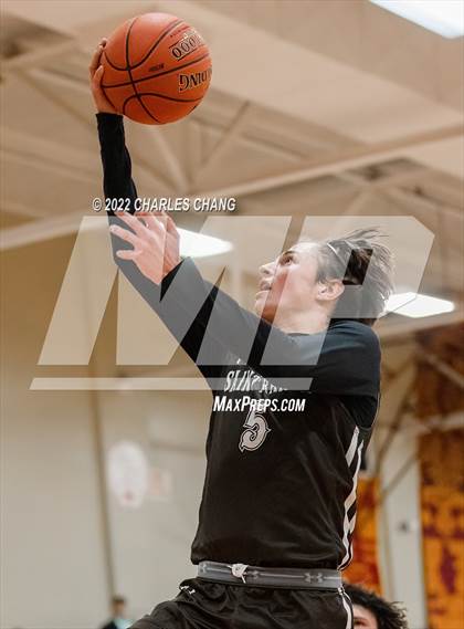 Thumbnail 1 in Saint Francis vs Petaluma (Rose City Basketball Tournament) photogallery.