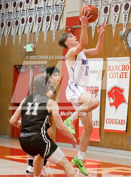 Thumbnail 2 in Saint Francis vs Petaluma (Rose City Basketball Tournament) photogallery.