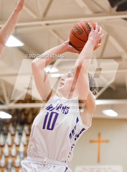 Thumbnail 1 in Saint Francis vs Petaluma (Rose City Basketball Tournament) photogallery.