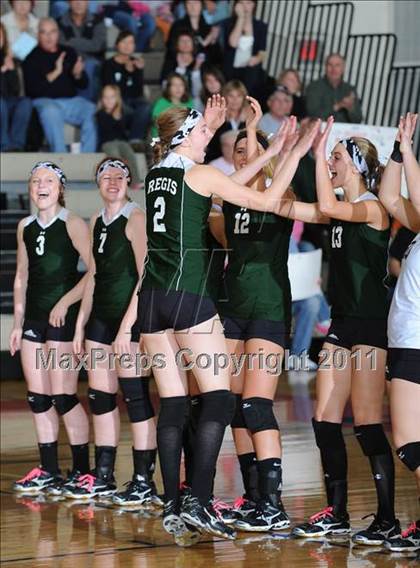 Thumbnail 1 in Grantsburg vs. Regis (WIAA Sectional Finals) photogallery.