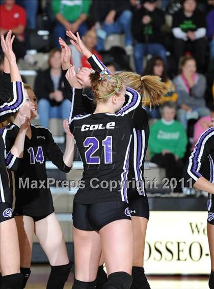 Thumbnail 2 in Grantsburg vs. Regis (WIAA Sectional Finals) photogallery.